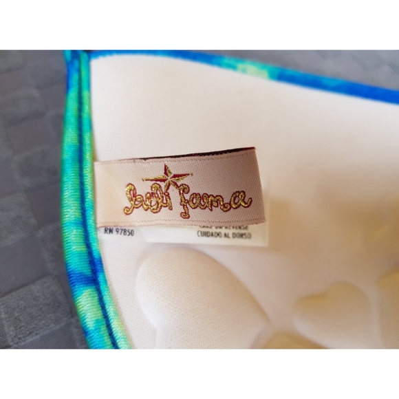 Luli Fama Luxury String Bikini Top Molded Cups XS - Picture 10 of 12